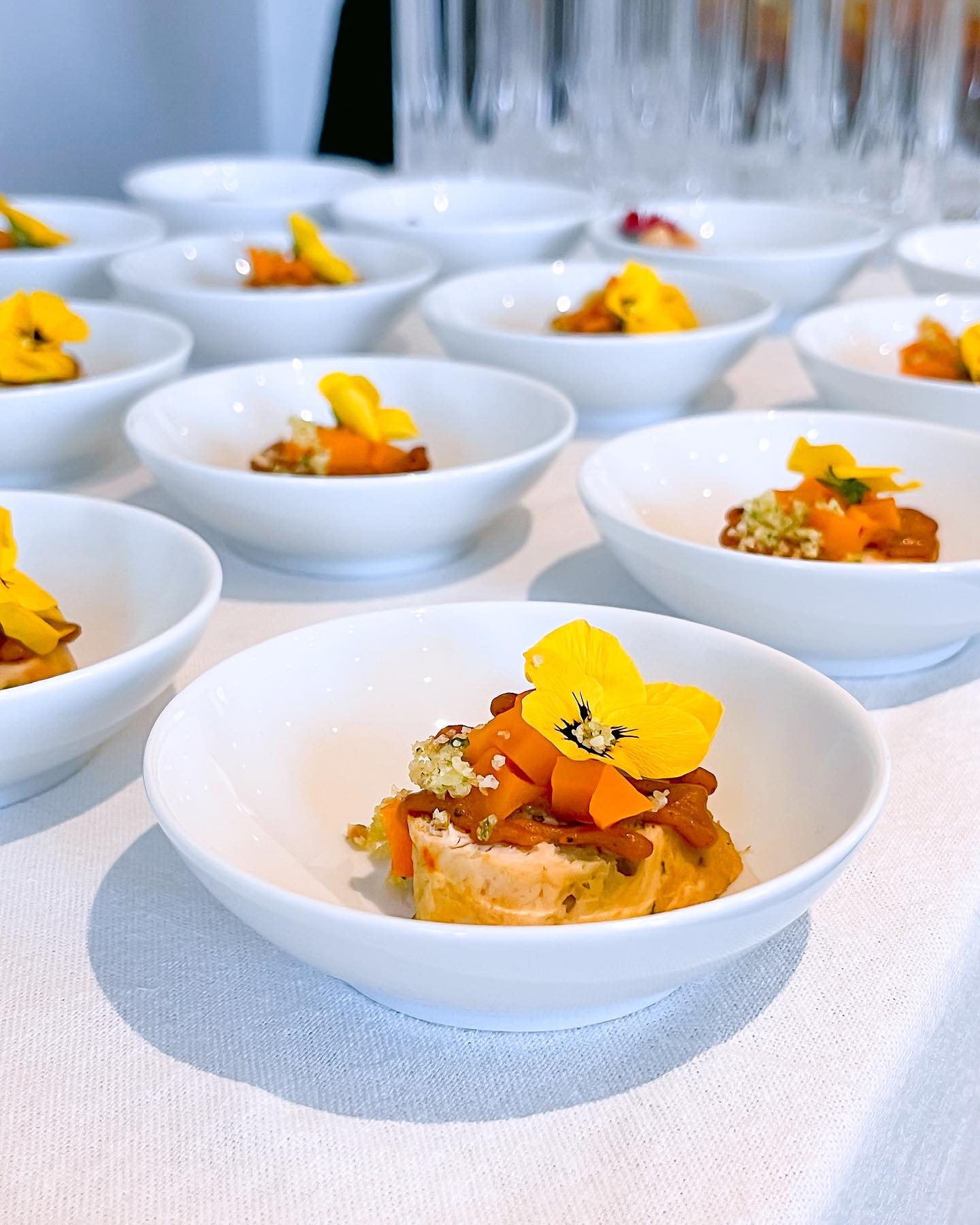 Dressage raffiné en événementiel